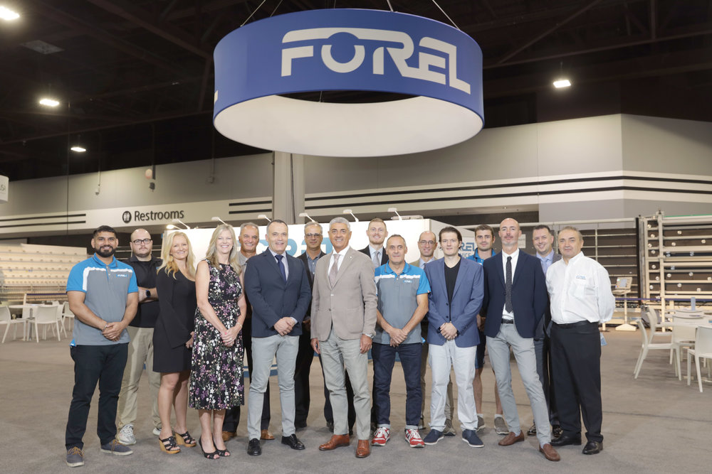 Forel Glass Build America 2019 Exhibition