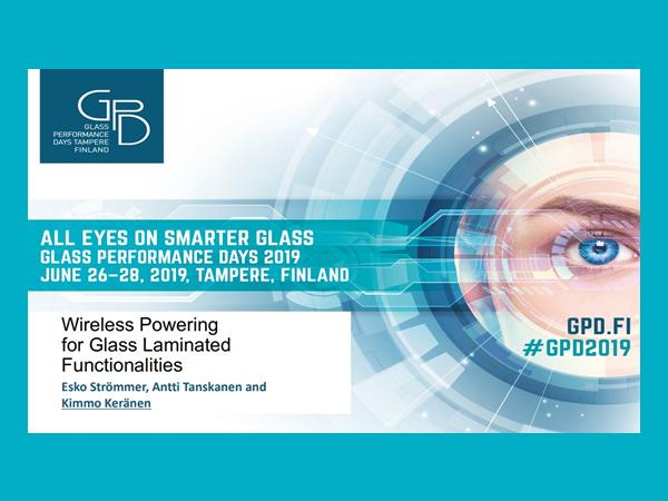 Wireless Powering for Glass Laminated